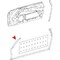 Uro Parts Right Around Bottom W107 380Sl To 022256 Door Seal, 1077200278 1077200278 - alternate 2